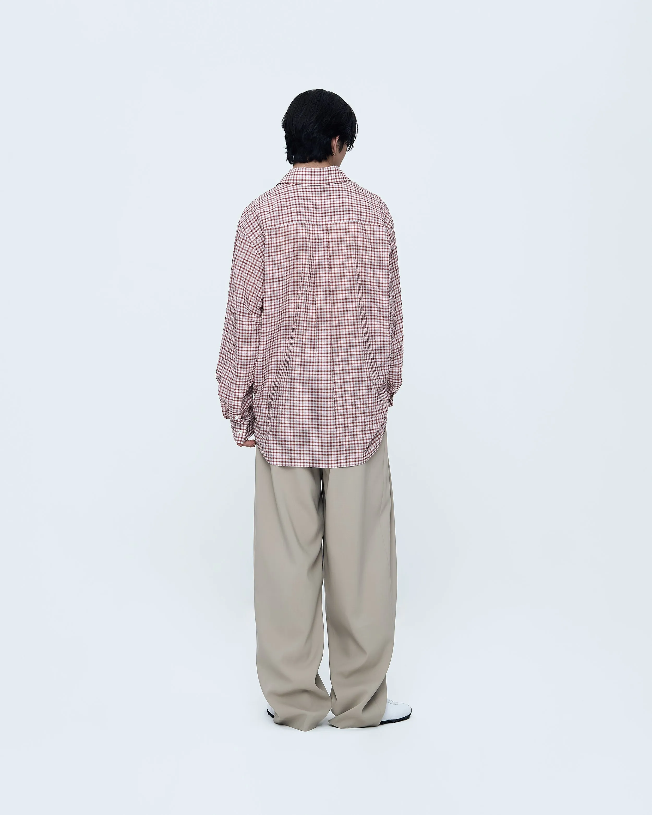 Small-Check Shirt sold by SYSTEM product image thumbnail 2