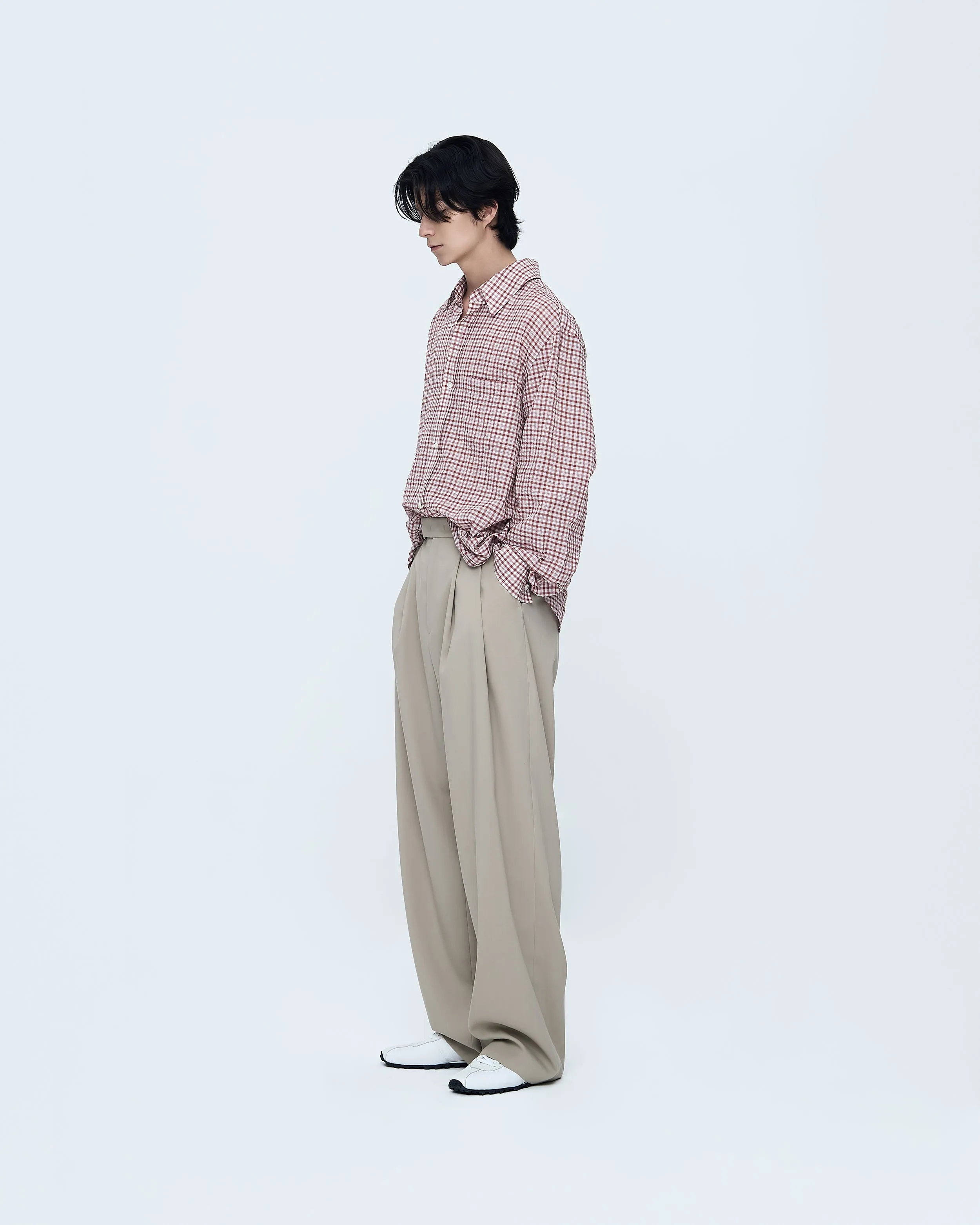 Small-Check Shirt sold by SYSTEM product image thumbnail 4