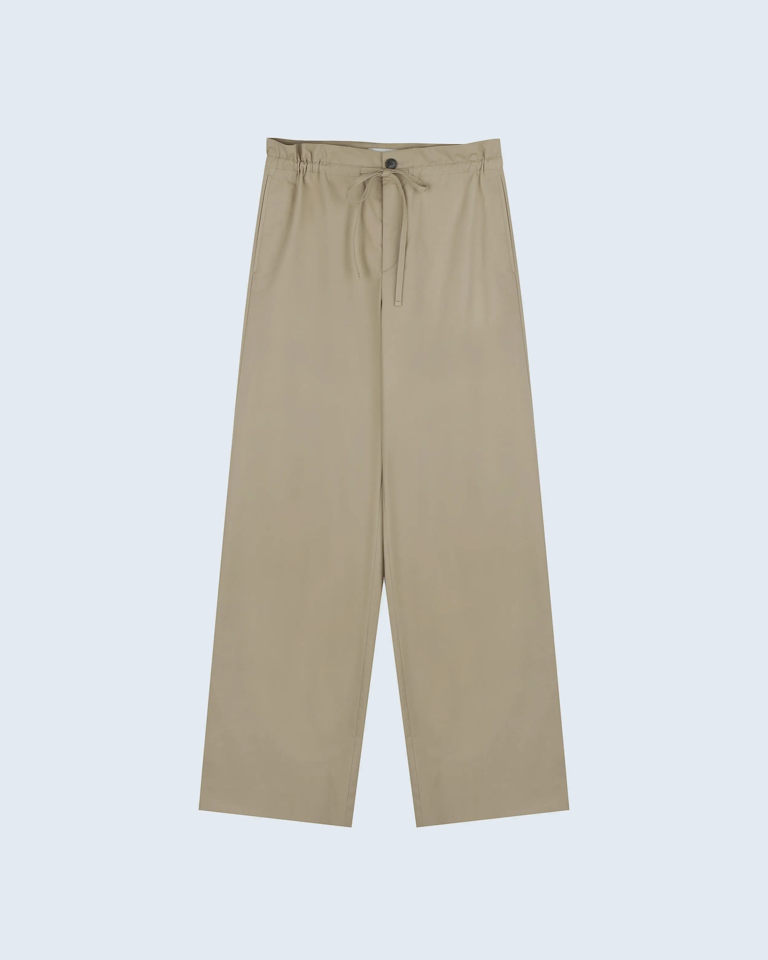 Cotton Pants With Waist Tie sold by SYSTEM product image thumbnail 5