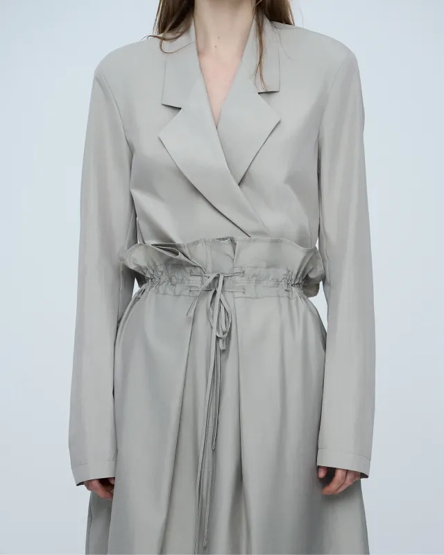 Double-Breasted Jacket made by SYSTEM