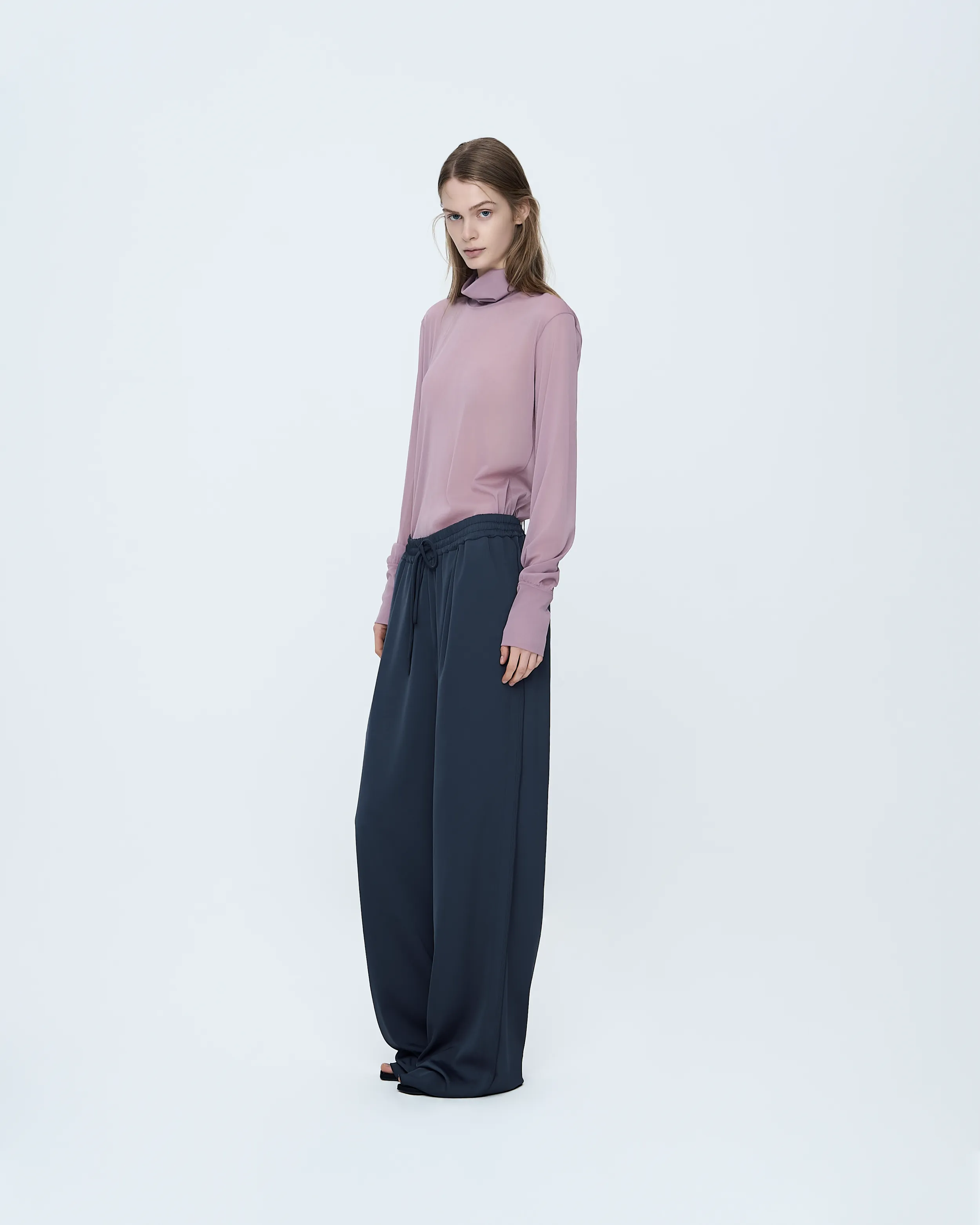 Back-Point Long Sleeve Top sold by SYSTEM product image thumbnail 3