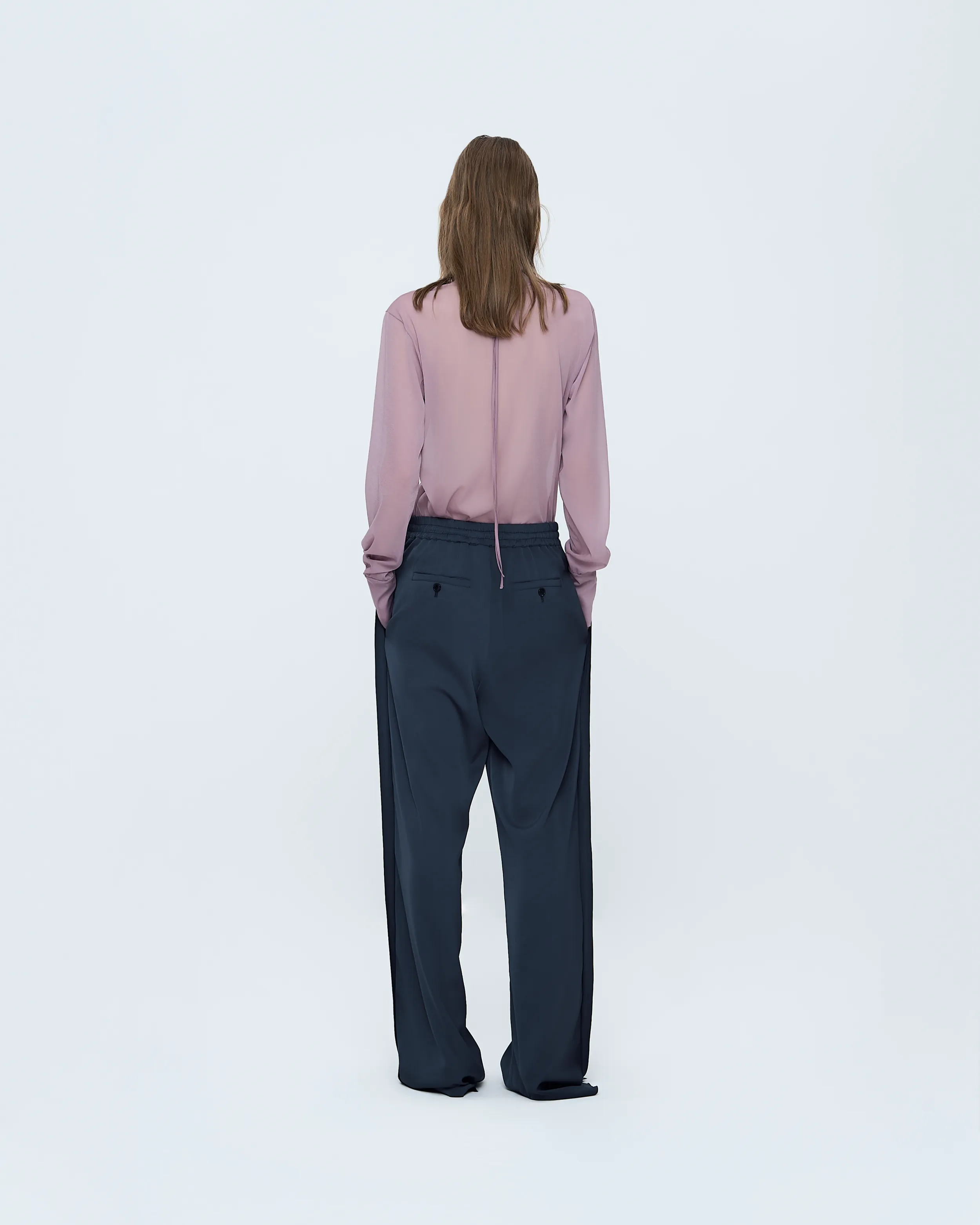 Back-Point Long Sleeve Top sold by SYSTEM product image thumbnail 2