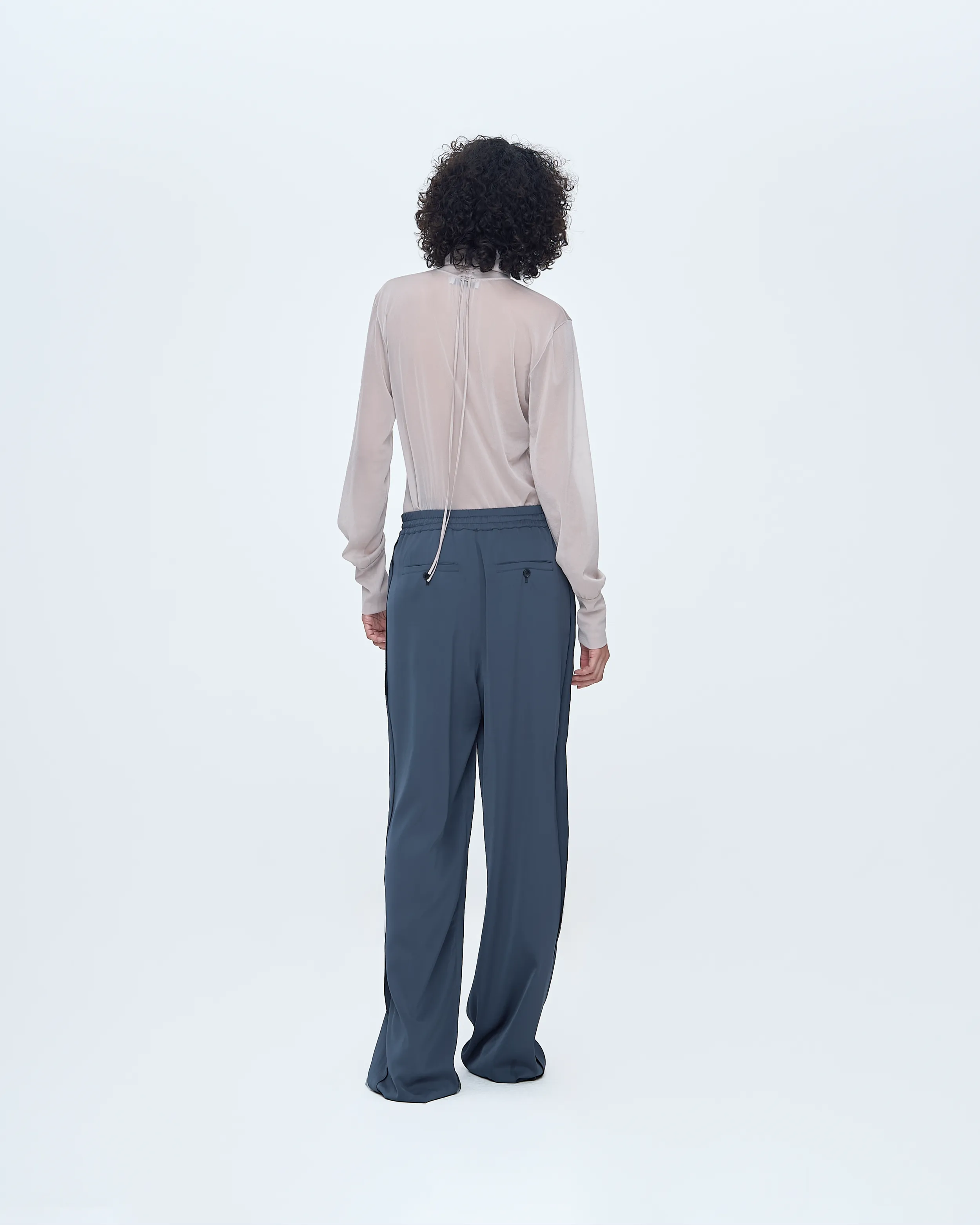 Back-Point Long Sleeve Top sold by SYSTEM product image thumbnail 3