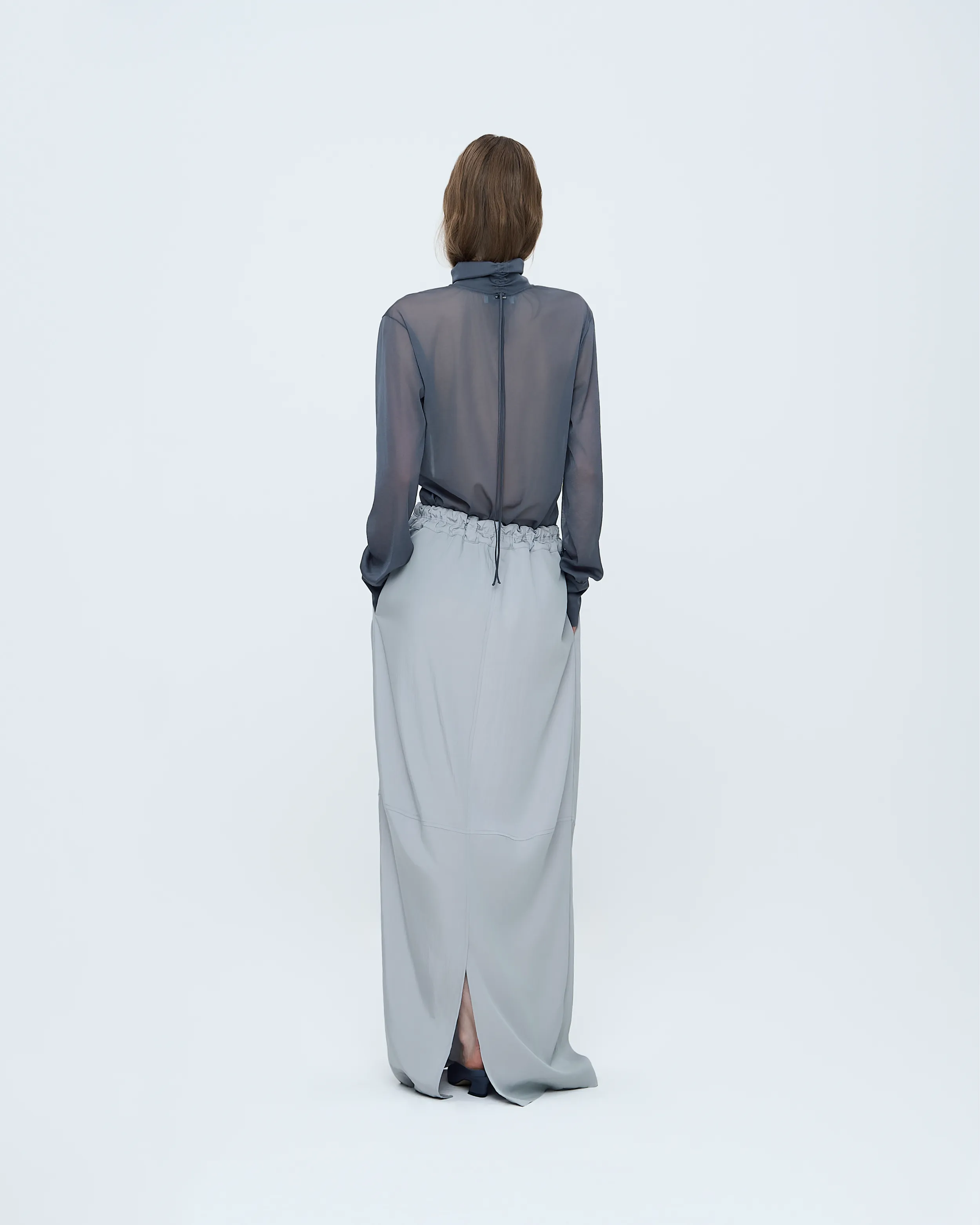 Back-Point Long Sleeve Top sold by SYSTEM product image thumbnail 2