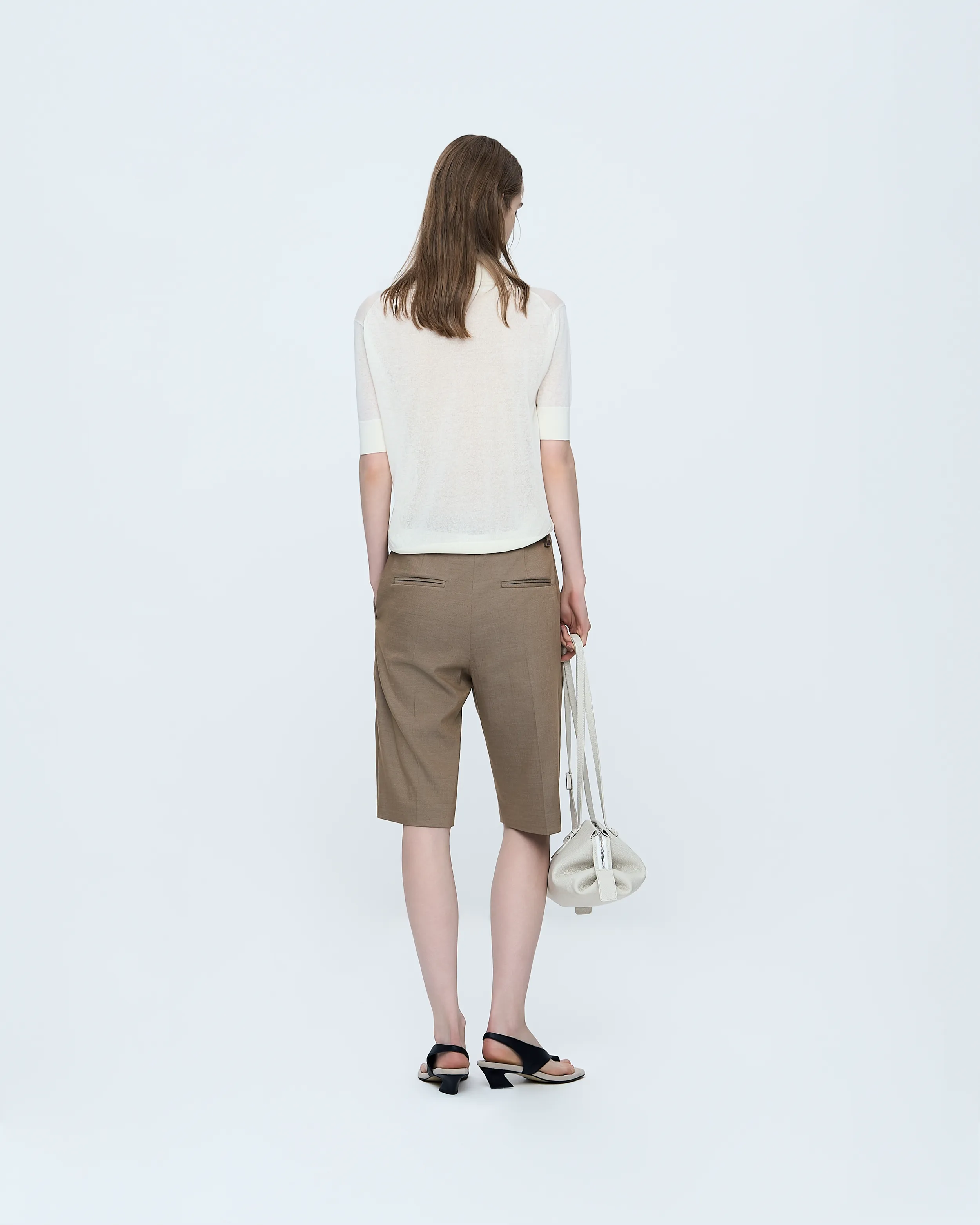 Polo-Style Knit Top sold by SYSTEM product image thumbnail 4