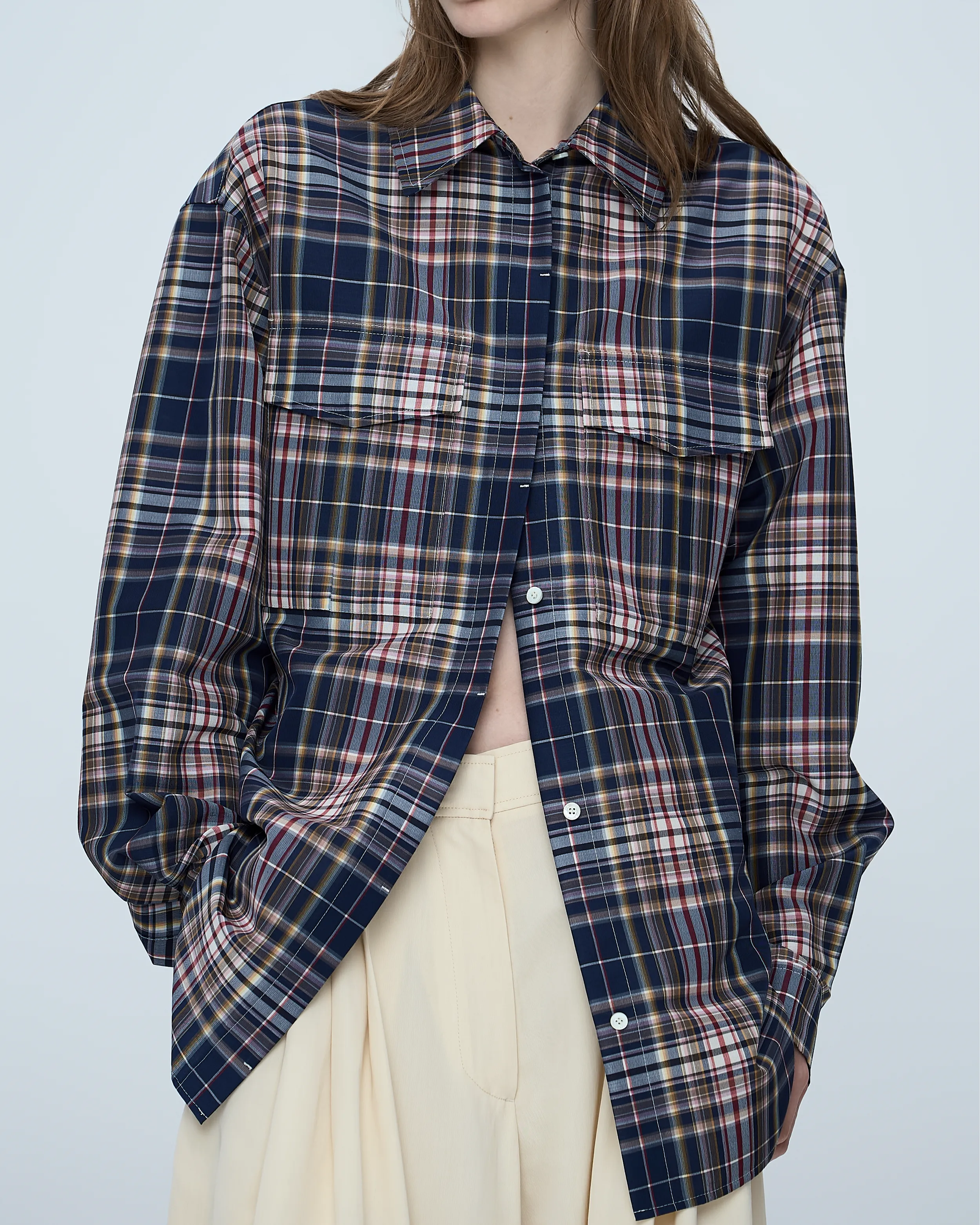 Check Shirt sold by SYSTEM product image thumbnail 2