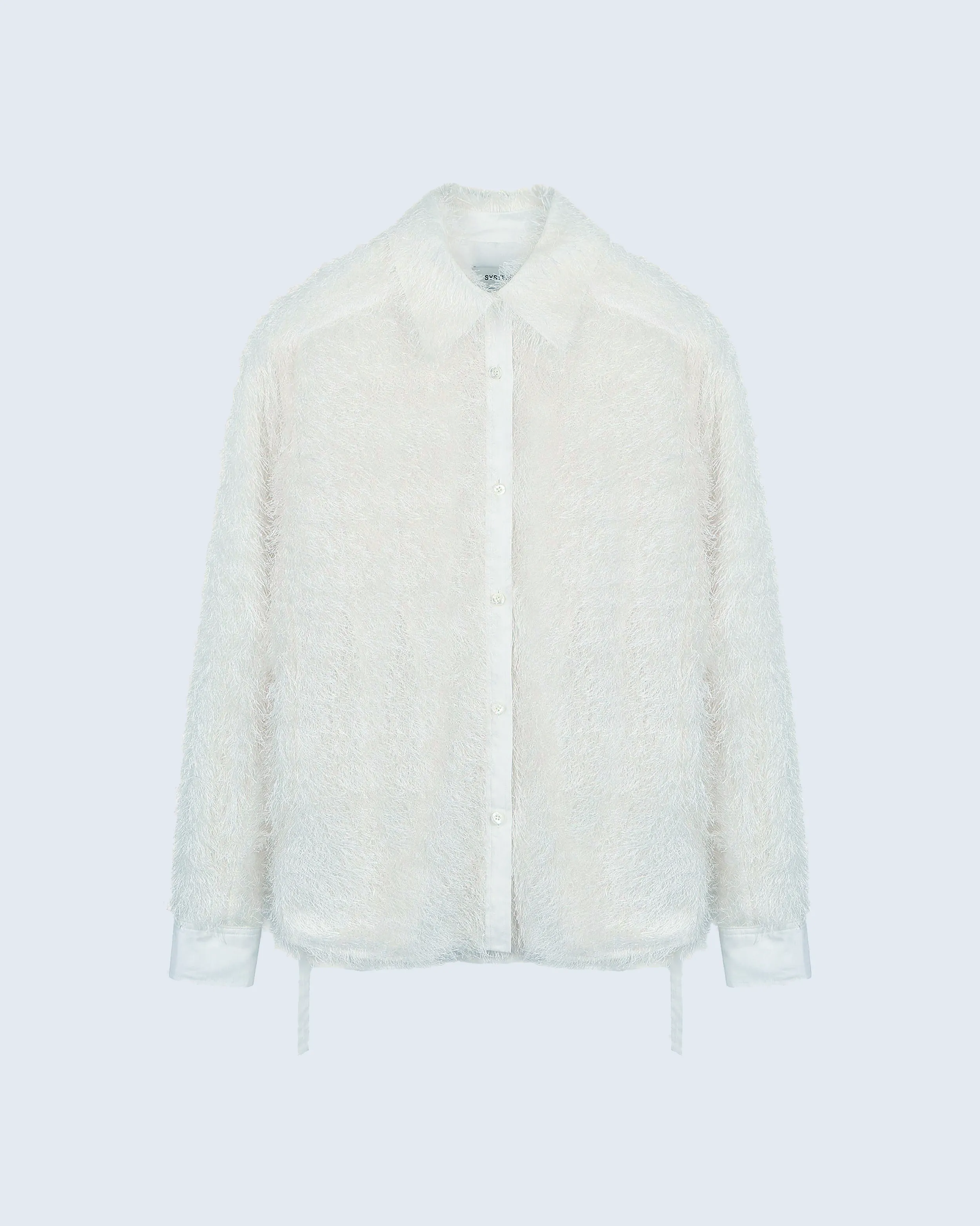 Light Hairy Texture Shirt sold by SYSTEM product image thumbnail 5