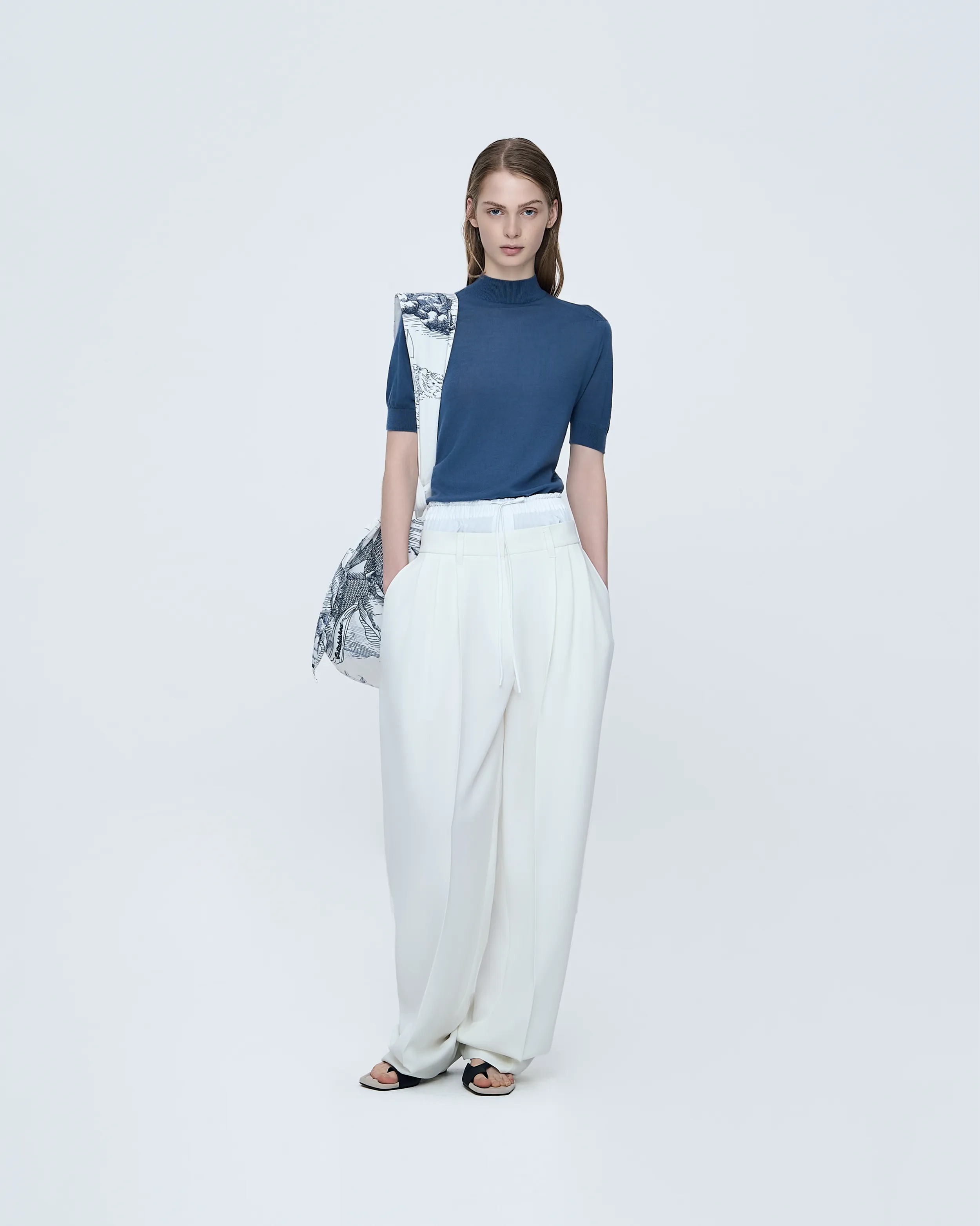 Waist Combo Pants sold by SYSTEM