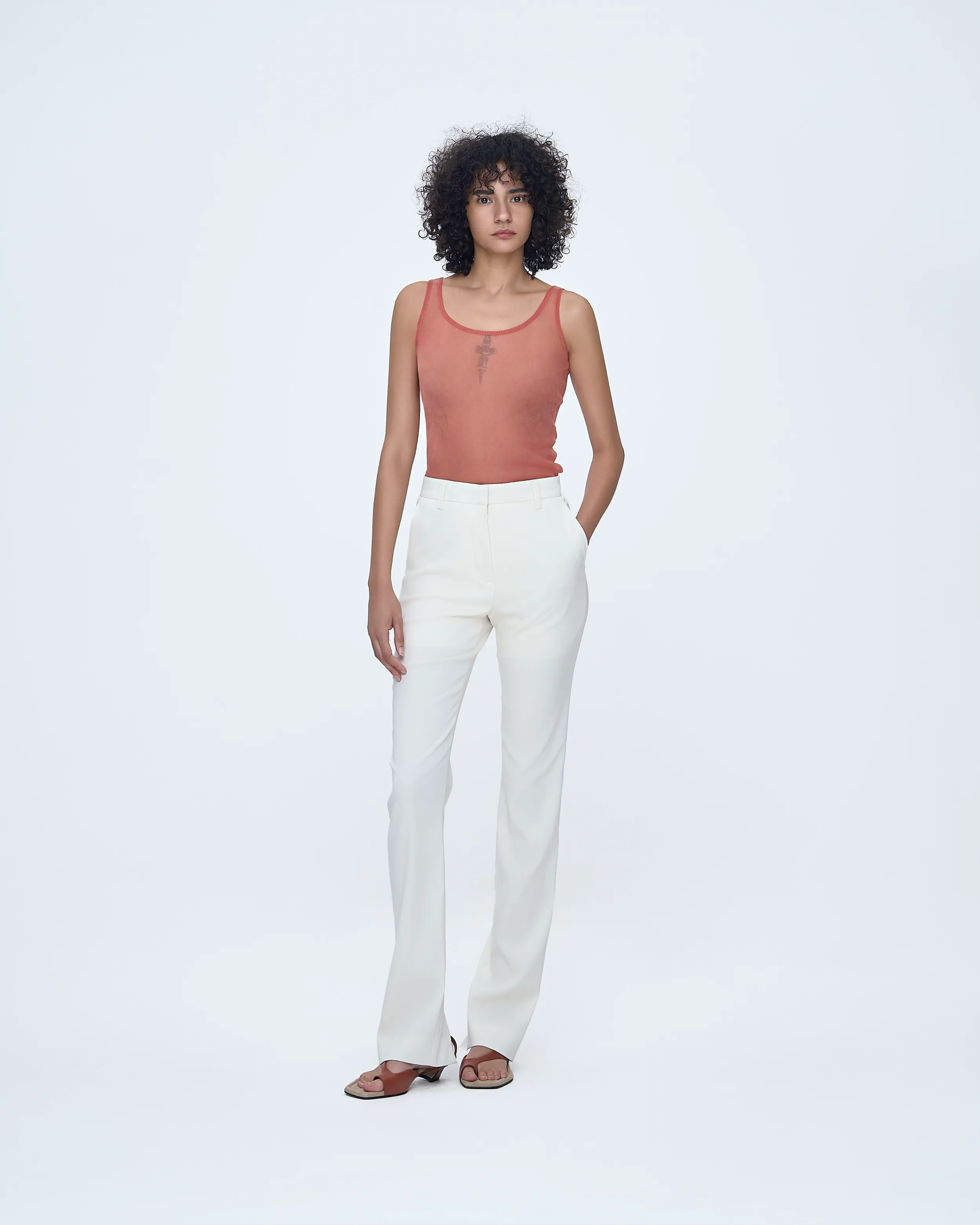 Cigarette Pants sold by SYSTEM