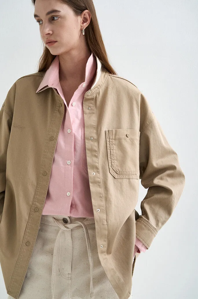 Color-Dyeing Denim Shirt sold by SYSTEM product image thumbnail 2
