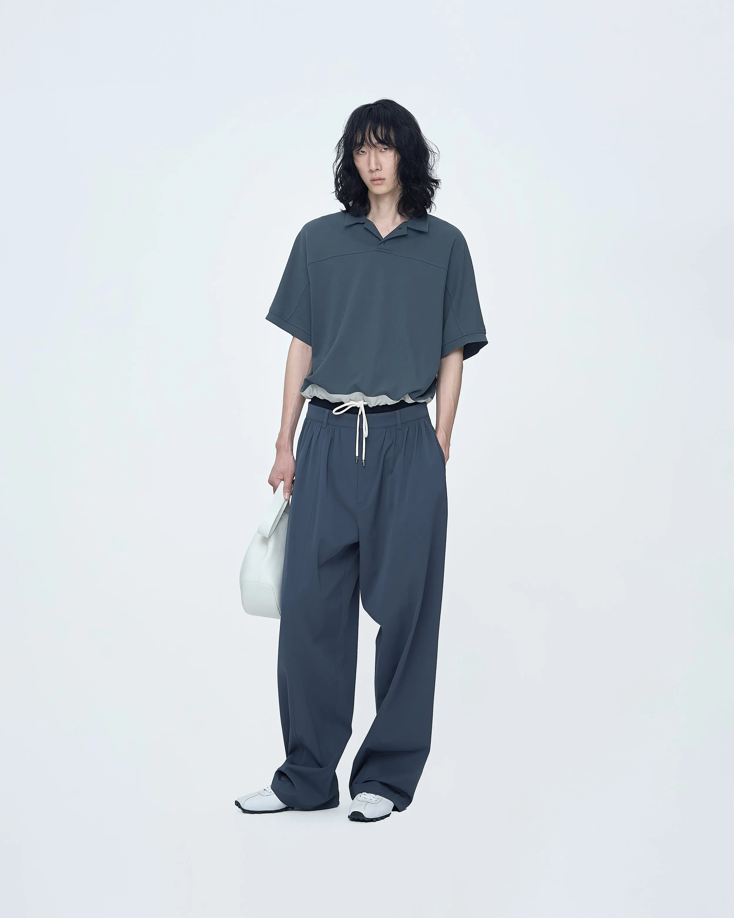 Gathered Pants sold by SYSTEM