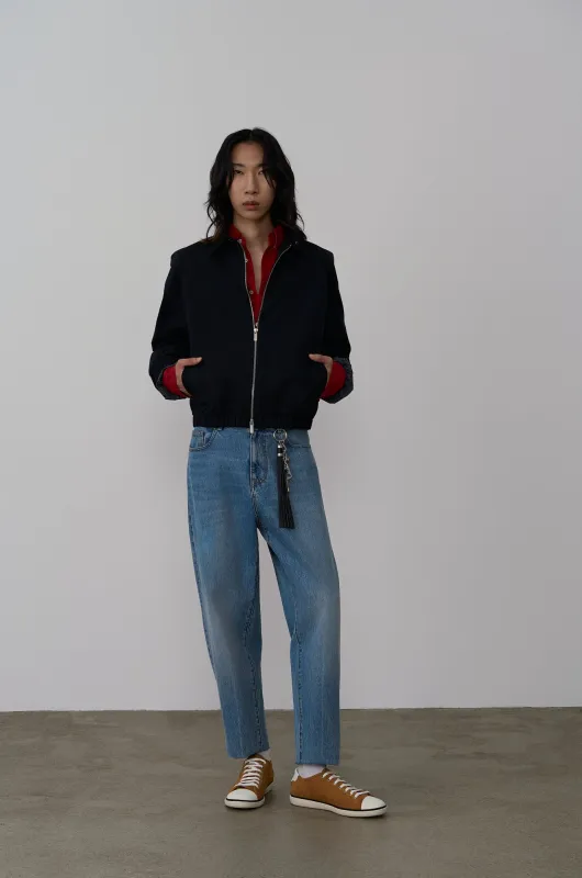 CHECK-LINING JACKET made by SYSTEM