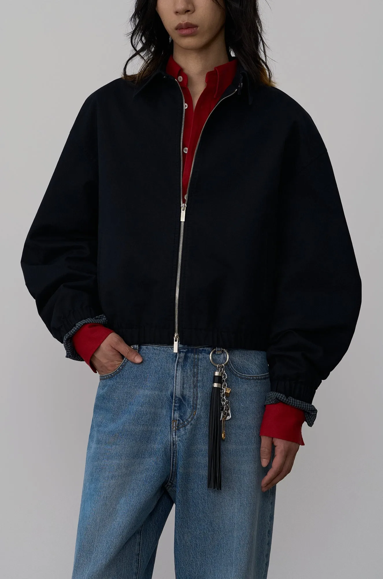 CHECK-LINING JACKET sold by SYSTEM product image thumbnail 2
