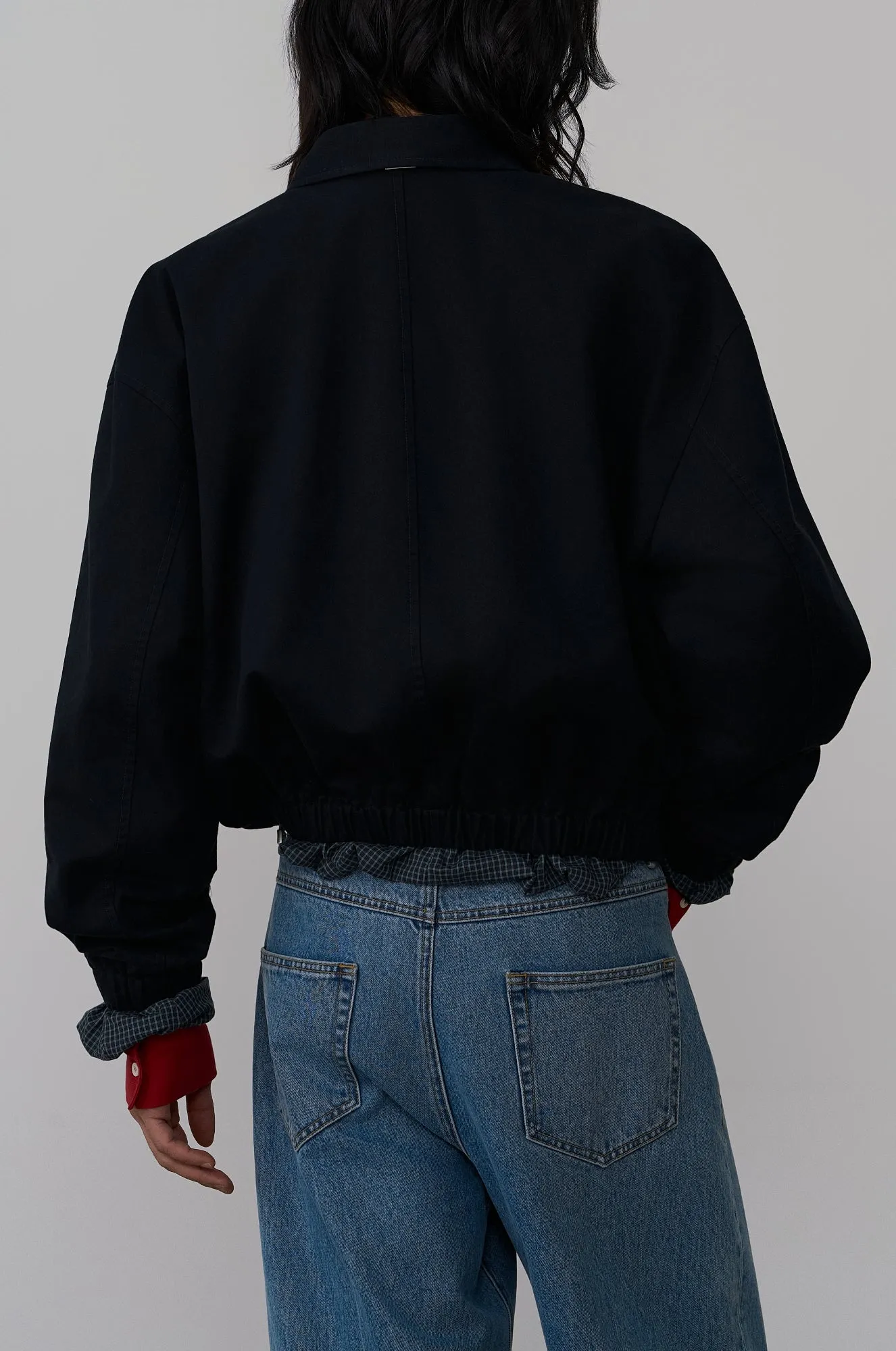 CHECK-LINING JACKET sold by SYSTEM product image thumbnail 3