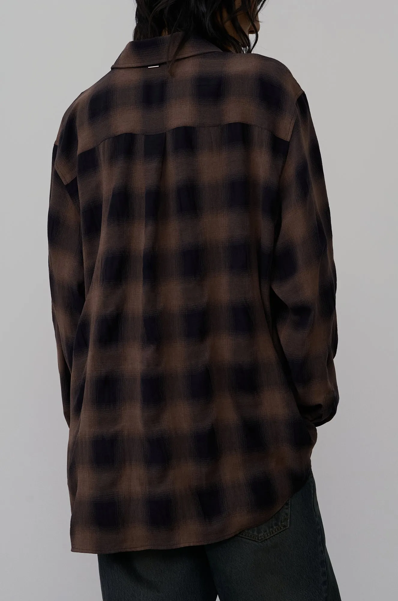 CHECKED SHIRT sold by SYSTEM product image thumbnail 4