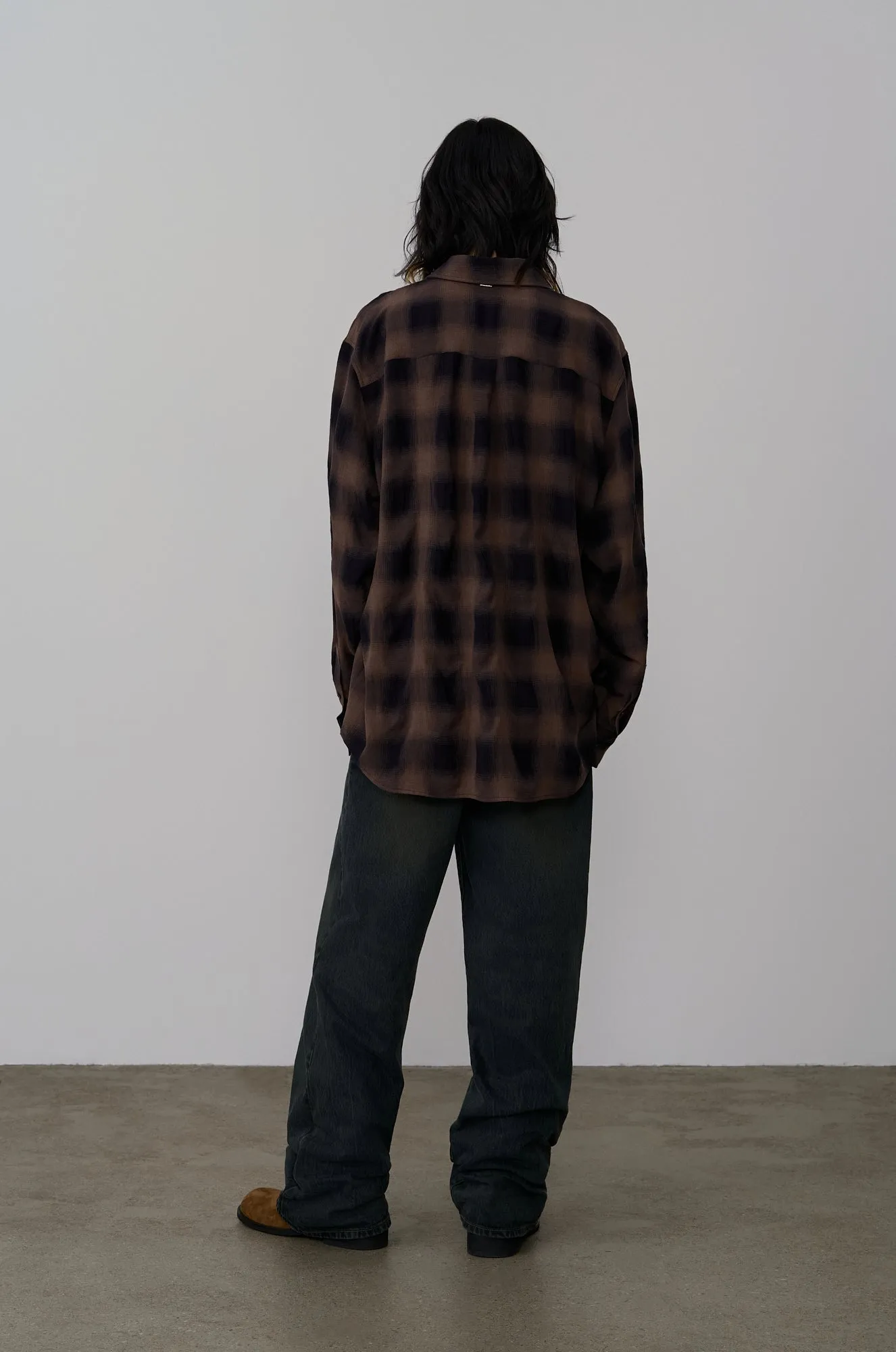 CHECKED SHIRT sold by SYSTEM product image thumbnail 3