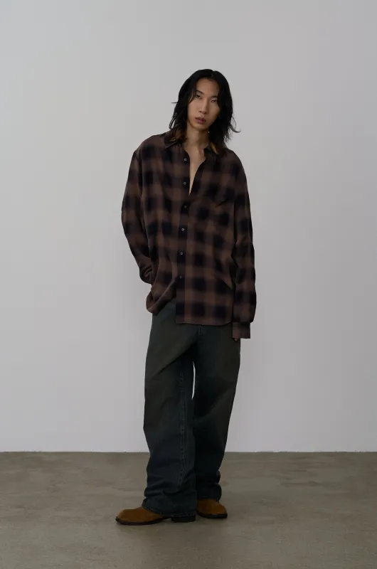 CHECKED SHIRT made by SYSTEM