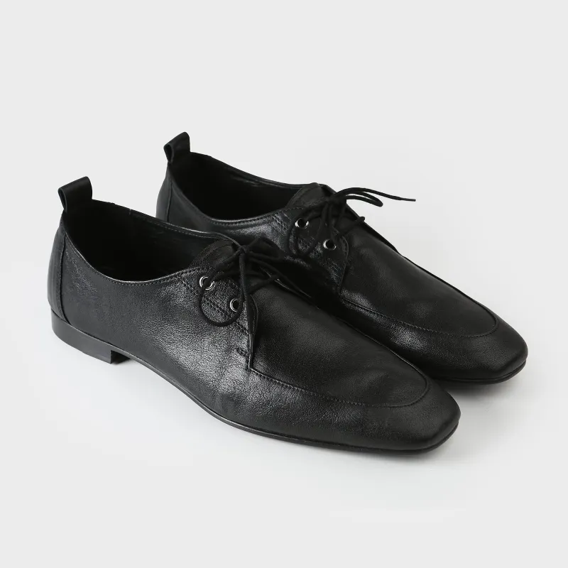 Soft Leather Derby Shoes made by SYSTEM