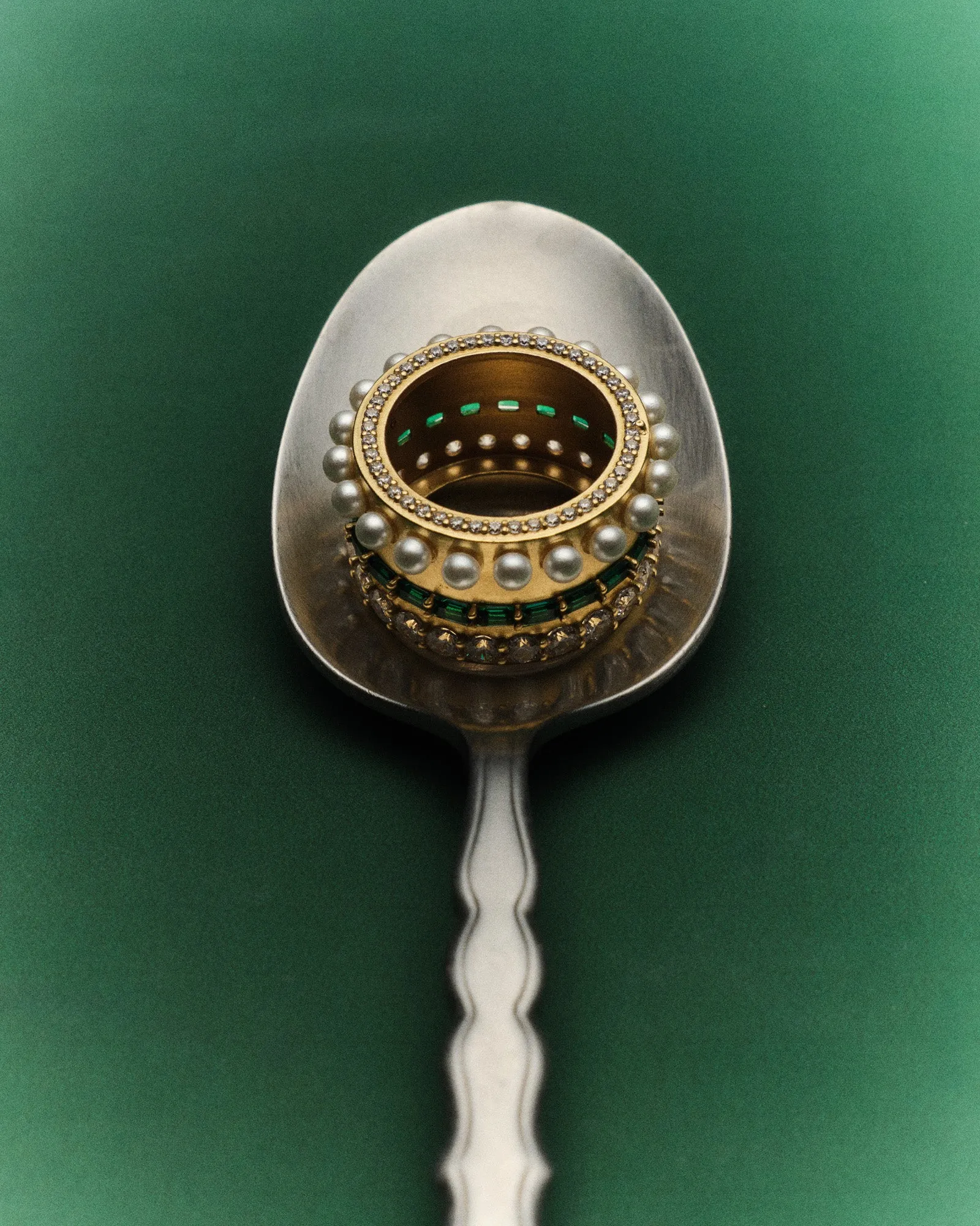 The Thick Layered Ring in Yellow Gold sold by VEERT product image thumbnail 2