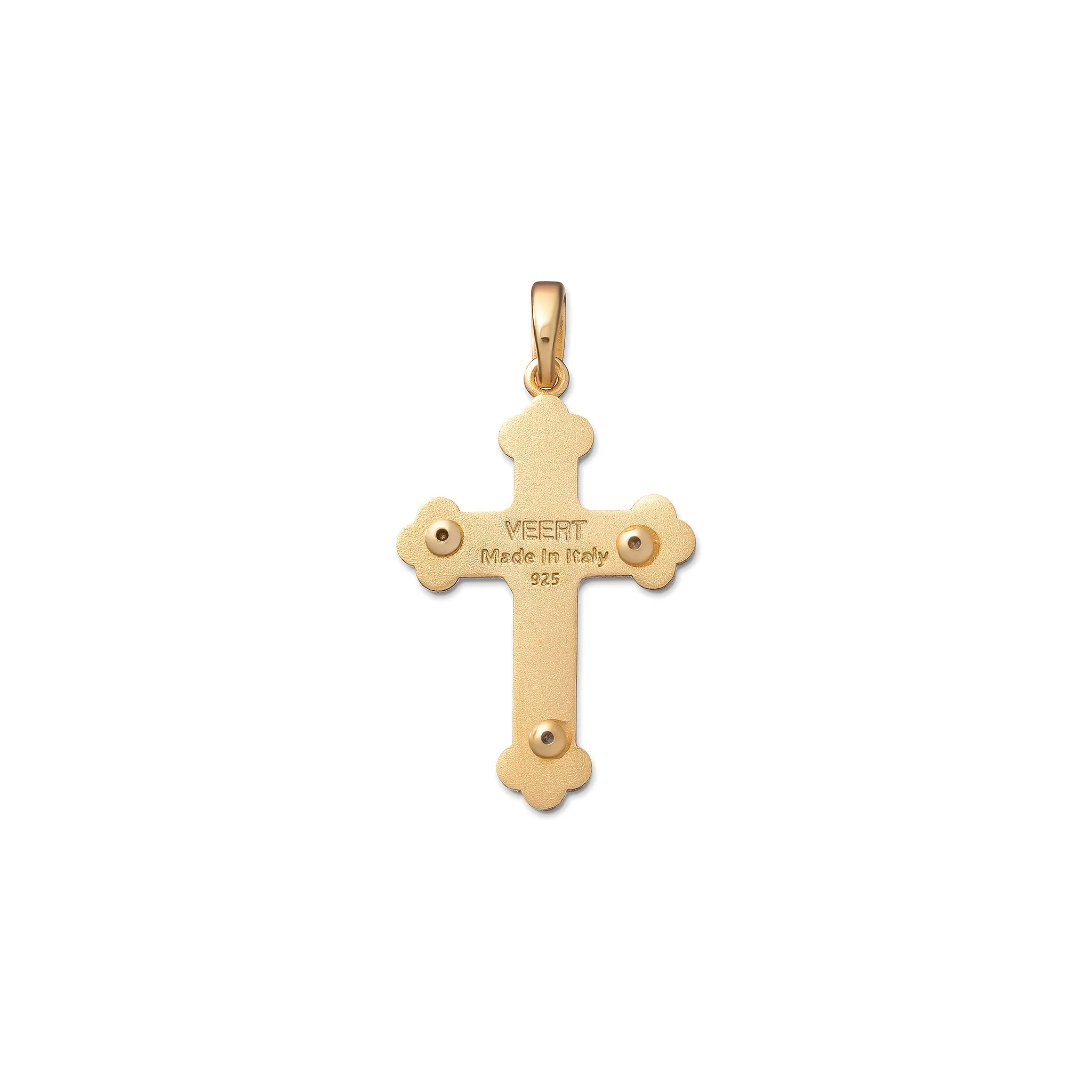 The Small Jesus Piece in Yellow Gold sold by VEERT product image thumbnail 2