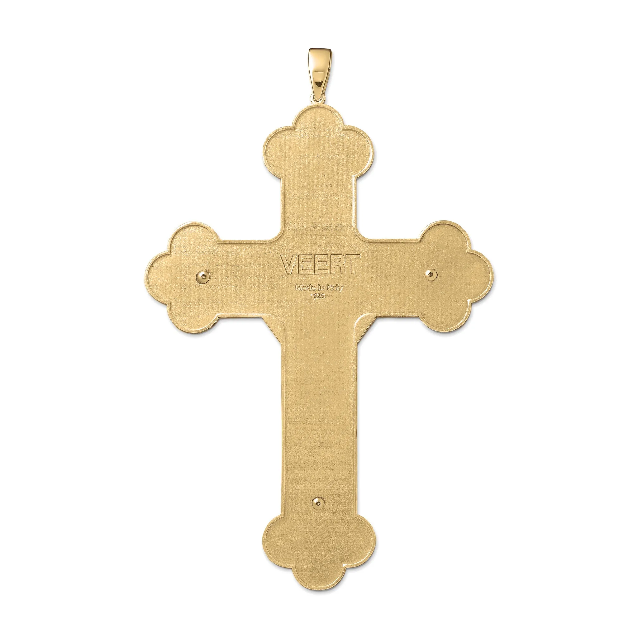 The XL Jesus Piece in Yellow Gold sold by VEERT product image thumbnail 2
