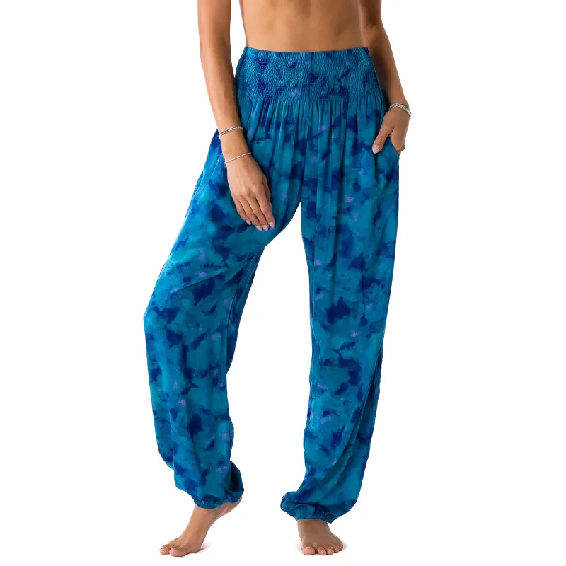Free Spirit Tie Dye Harem Pants sold by Lotus & Luna