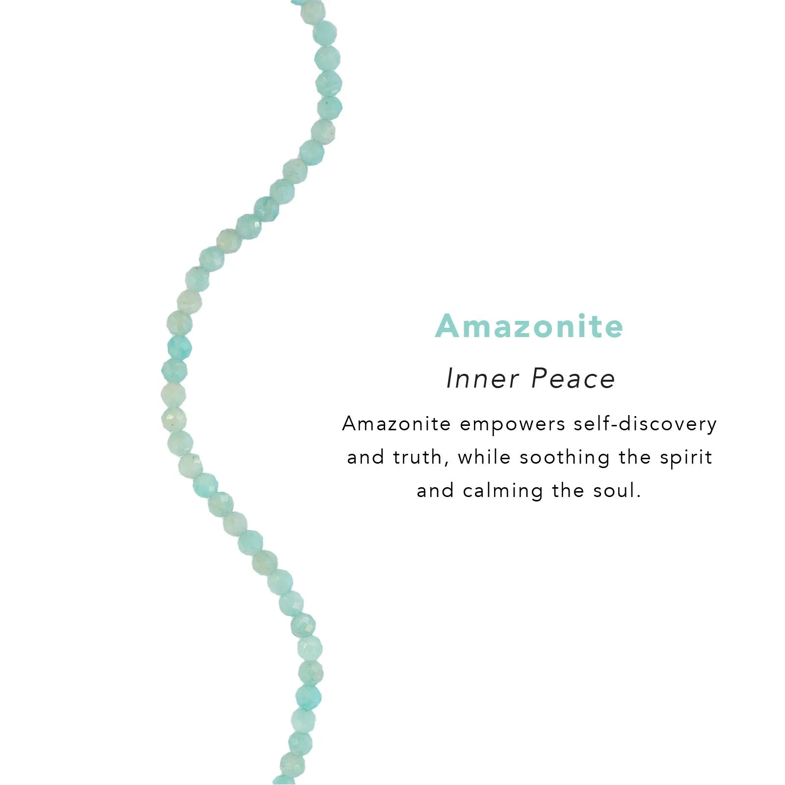 Inner Peace 3mm Healing Necklace sold by Lotus & Luna product image thumbnail 5