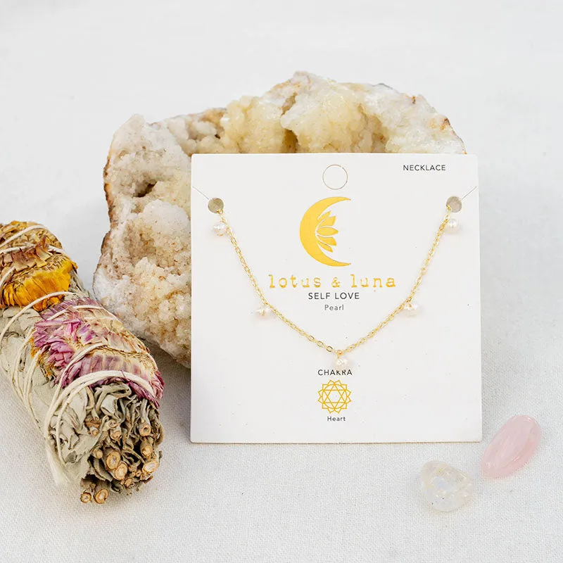 3mm Self Love Dewdrop Necklace sold by Lotus & Luna product image thumbnail 4