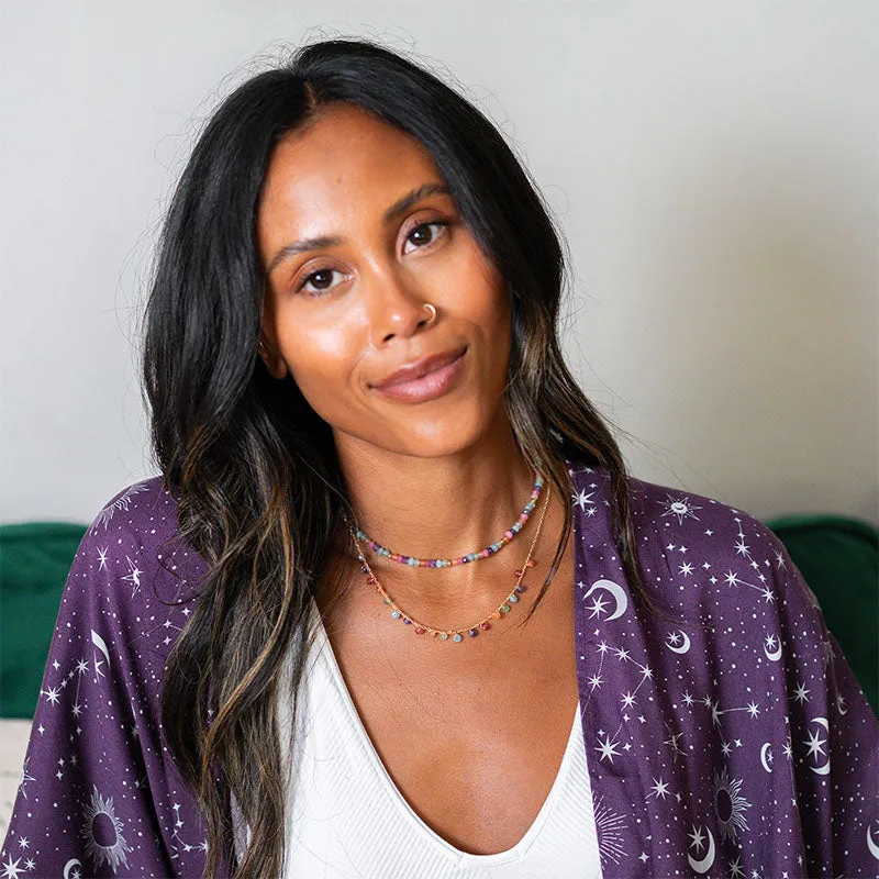 Lucky Charm Starlite Necklace sold by Lotus & Luna product image thumbnail 3