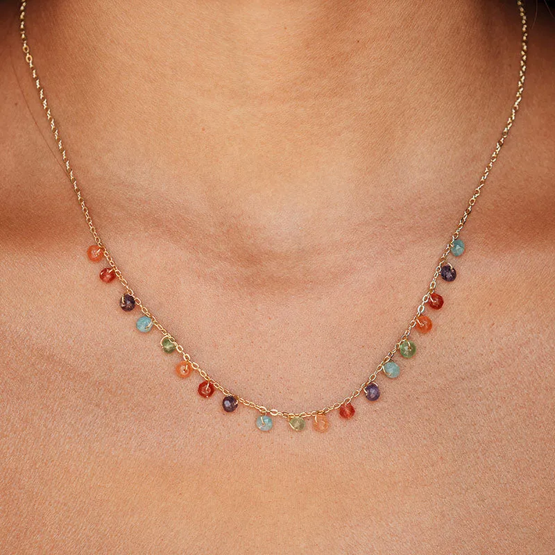 Lucky Charm Starlite Necklace sold by Lotus & Luna product image thumbnail 5