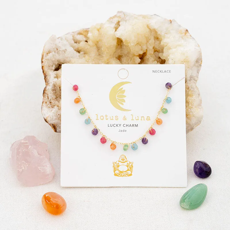 Lucky Charm Starlite Necklace sold by Lotus & Luna