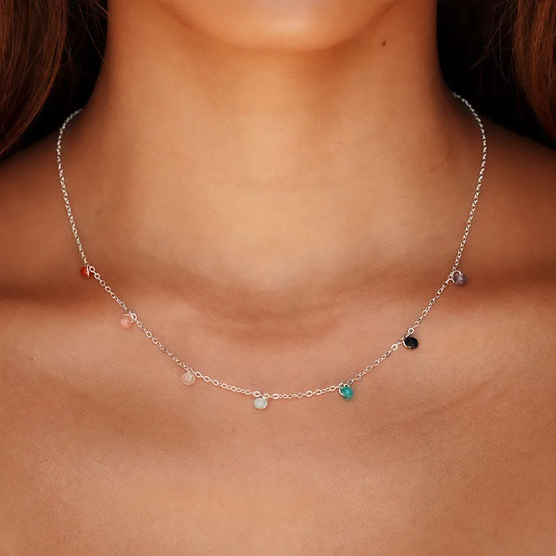 3mm Master Healer Dewdrop Necklace sold by Lotus & Luna product image thumbnail 5