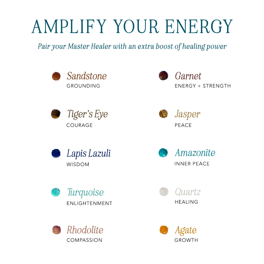 Master Healer 4mm Healing Necklace sold by Lotus & Luna product image thumbnail 5