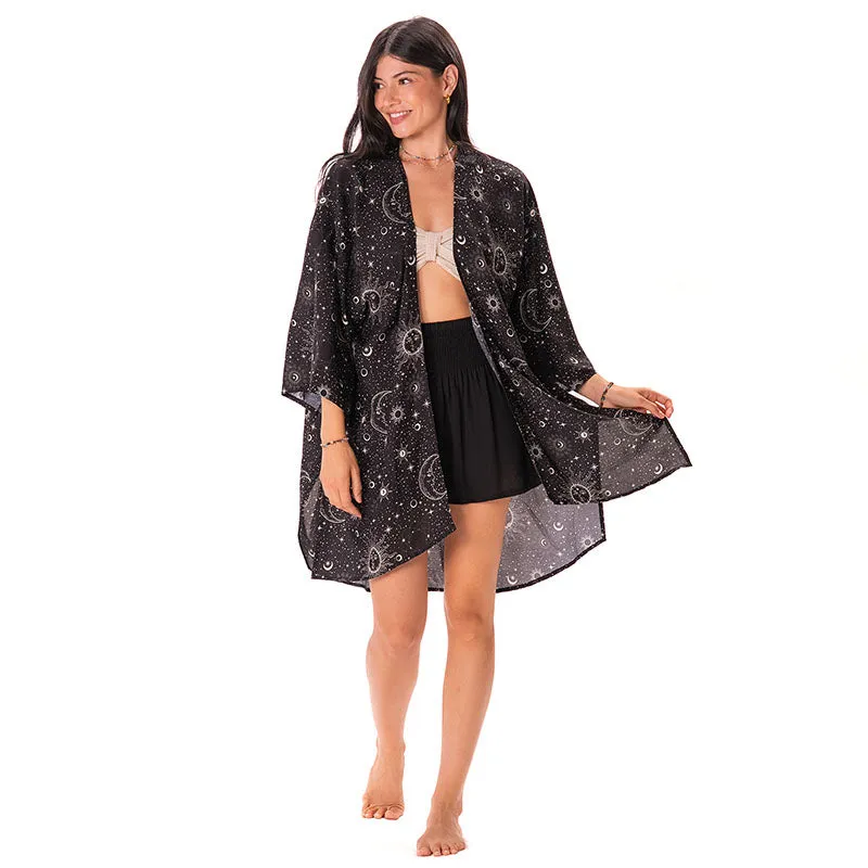 Raven Cosmic Sky Cover Up sold by Lotus & Luna product image thumbnail 4