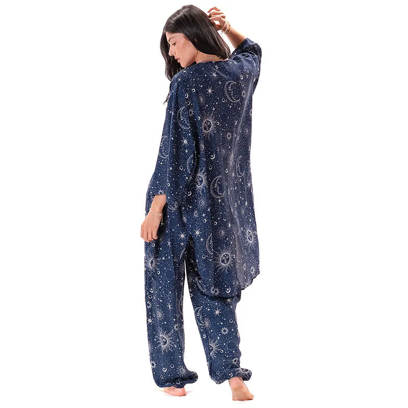 Indigo Cosmic Sky Lounge Set sold by Lotus & Luna product image thumbnail 5