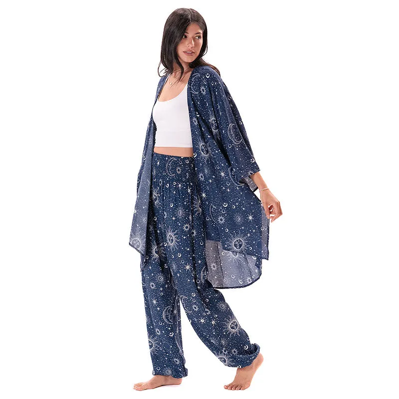 Indigo Cosmic Sky Lounge Set sold by Lotus & Luna product image thumbnail 4