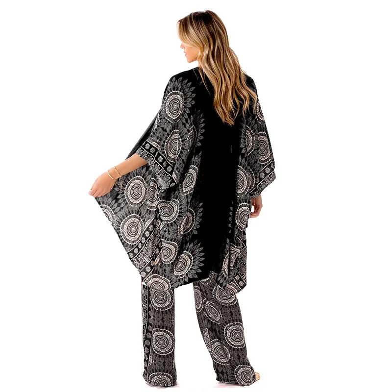 Bondi Wide Leg Lounge Set sold by Lotus & Luna product image thumbnail 5