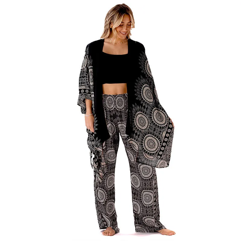 Bondi Wide Leg Lounge Set sold by Lotus & Luna