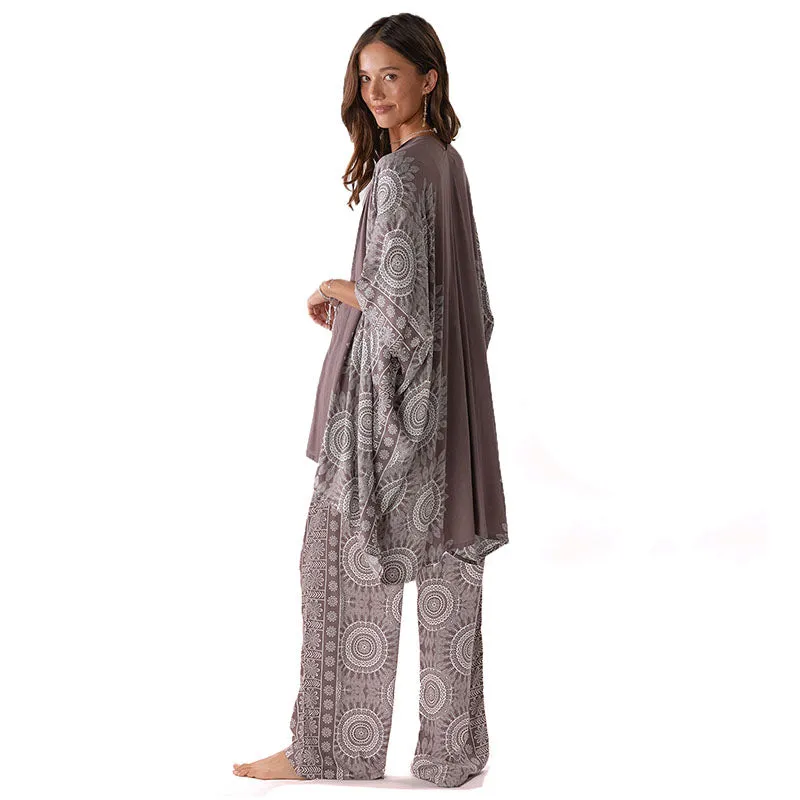 Nosara Wide Leg Lounge Set sold by Lotus & Luna product image thumbnail 5