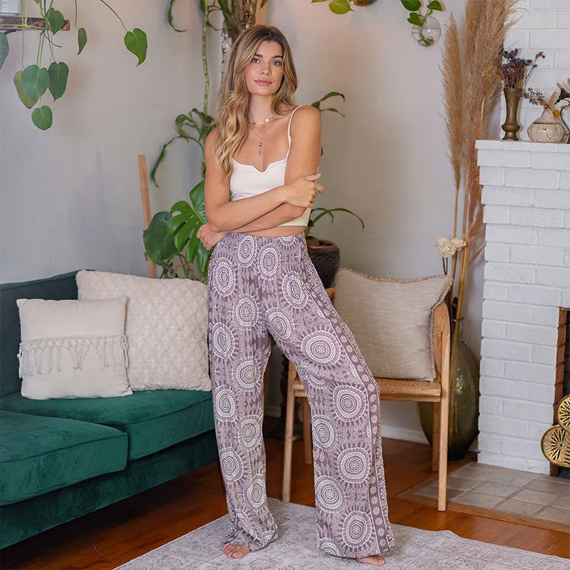 Nosara Printed Wide Leg Pants sold by Lotus & Luna product image thumbnail 2