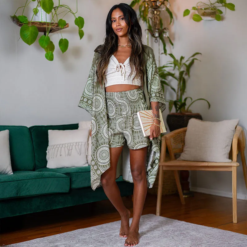 Tuscany Shorts Lounge Set sold by Lotus & Luna product image thumbnail 2