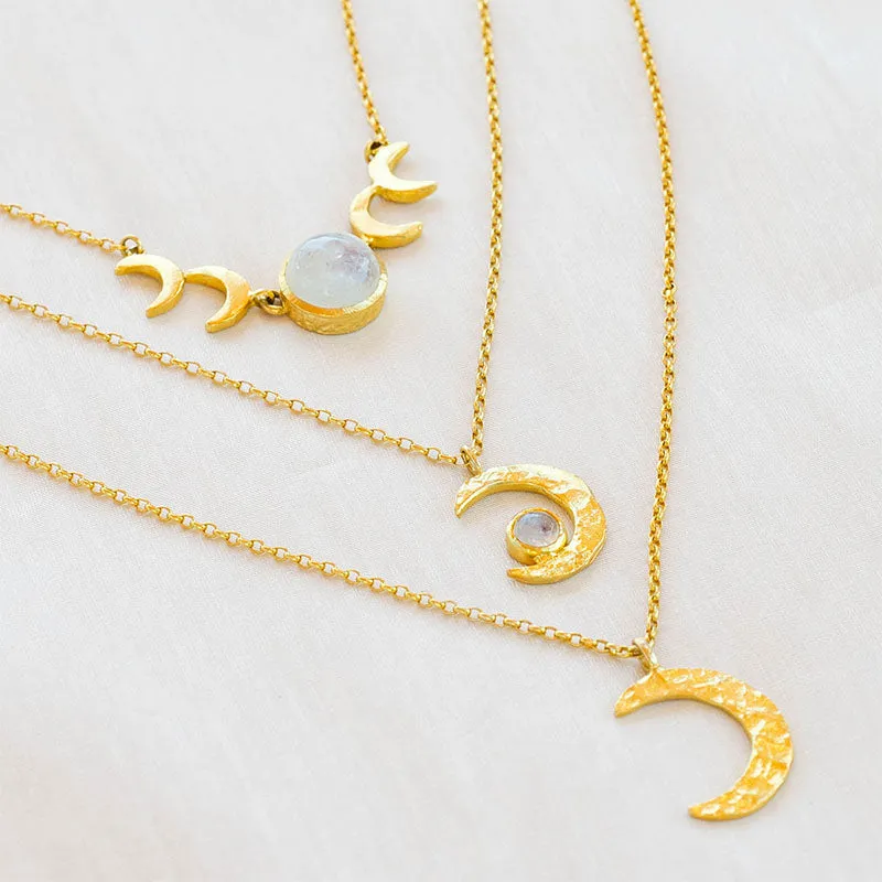 Moon Glow Necklace sold by Lotus & Luna product image thumbnail 4