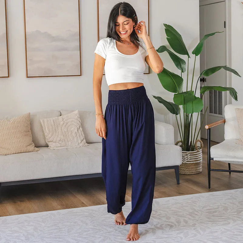 Oxford Harem Pants sold by Lotus & Luna product image thumbnail 2