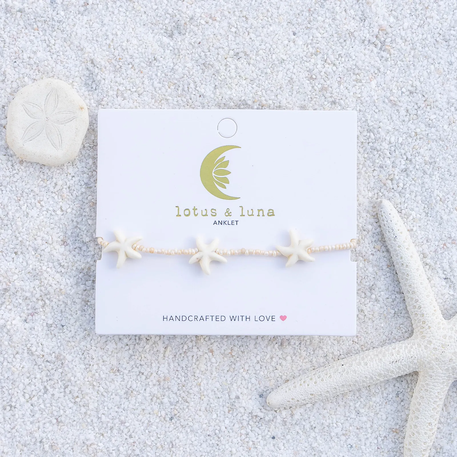 Sunny Seastar Anklet sold by Lotus & Luna product image thumbnail 5