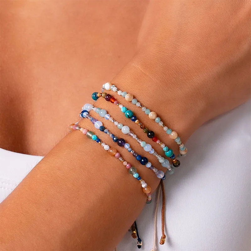 Intuition + Inner Peace Mixed Healing Bracelet sold by Lotus & Luna product image thumbnail 3