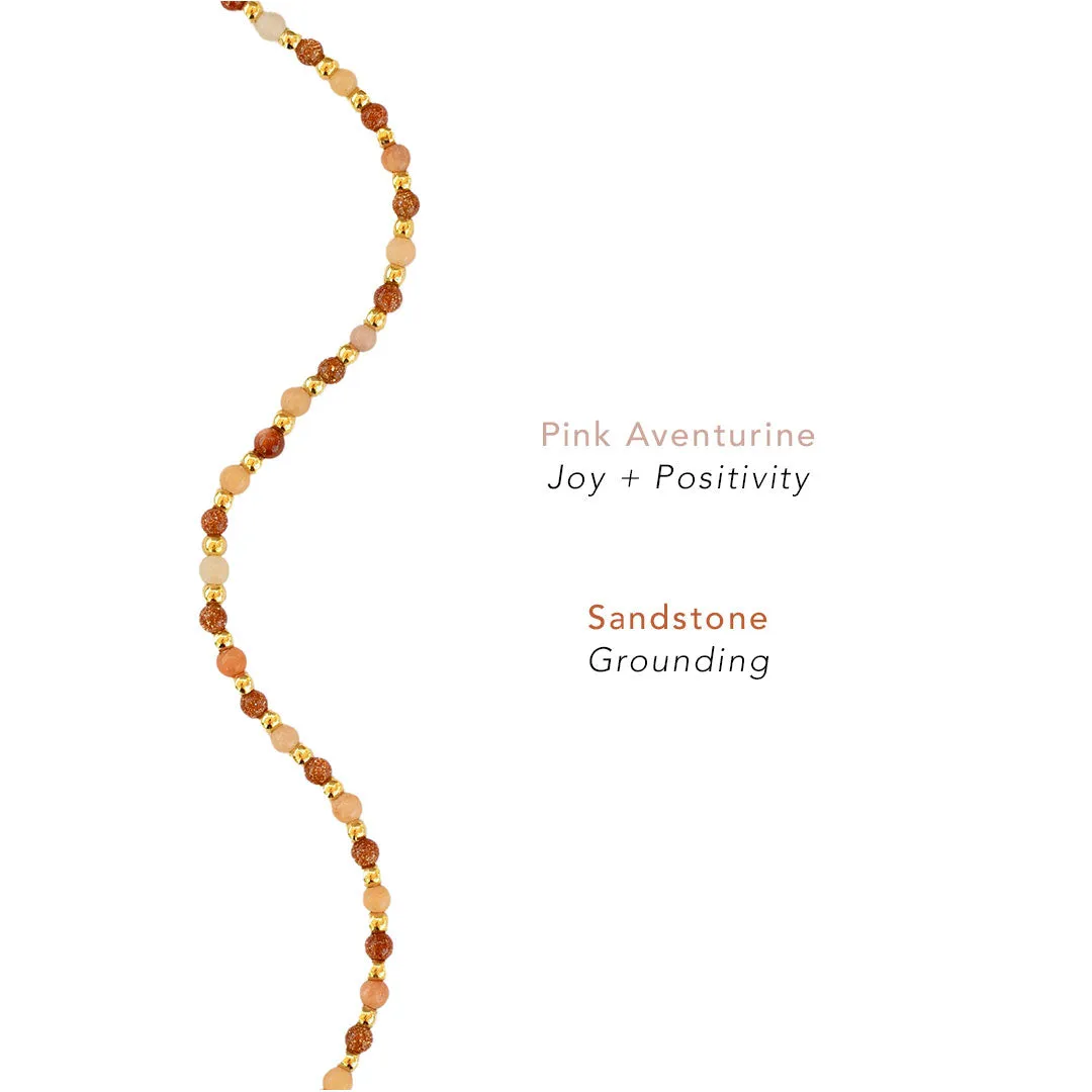 Joy + Stability 2mm Healing Necklace sold by Lotus & Luna product image thumbnail 4