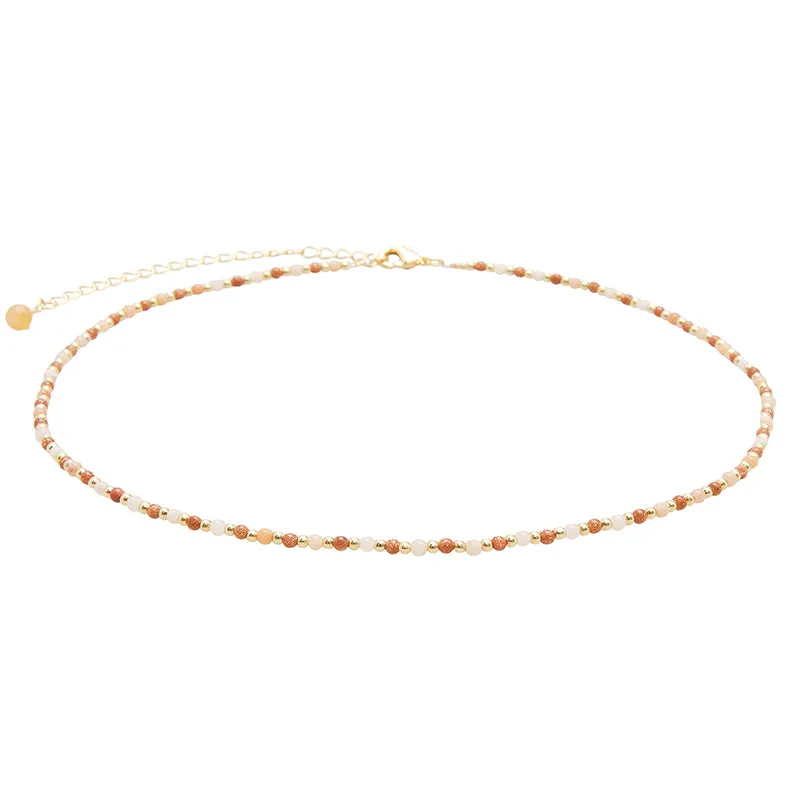 Joy + Stability 2mm Healing Necklace sold by Lotus & Luna