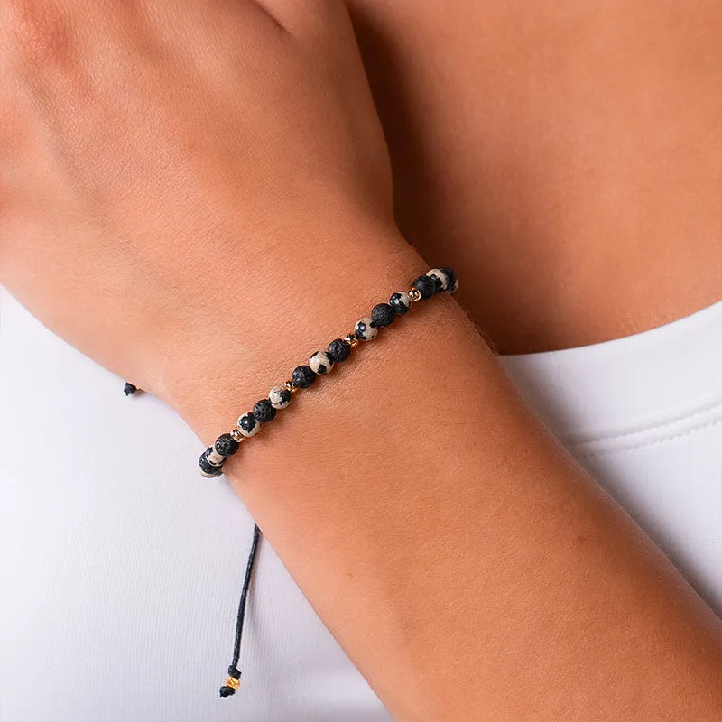 Peace + Strength 4mm Healing Bracelet sold by Lotus & Luna product image thumbnail 2