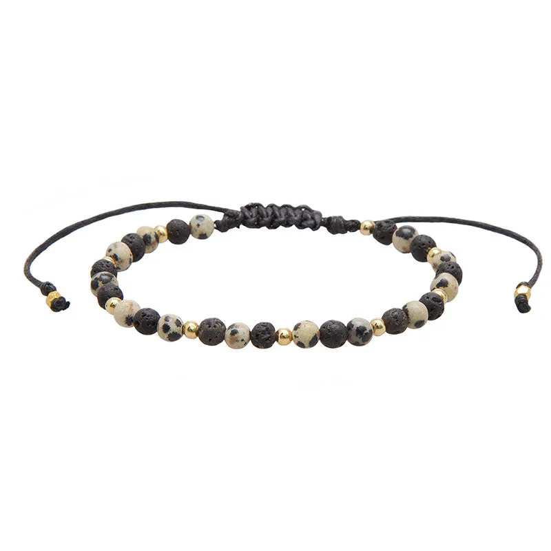 Peace + Strength 4mm Healing Bracelet sold by Lotus & Luna