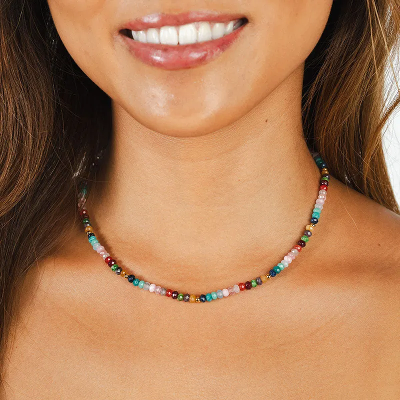 Master Healer 4mm Beveled Necklace sold by Lotus & Luna